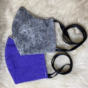 ❤️ Set of Two Hand Made Face Masks ❤️